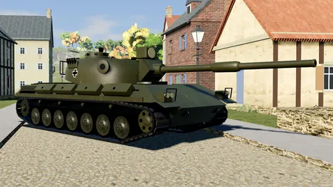 The Leopard 1 in the game, in Gelboliv