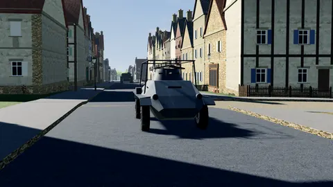 The Sd.Kfz. 223 armoured car in the game